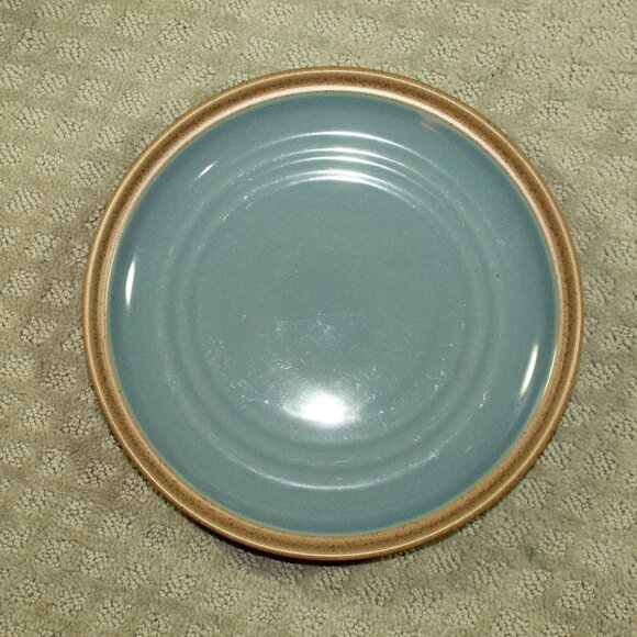 Noritake Stoneware 6476 Madera Spruce Aqua Brown Dinner Plate - Picture 1 of 4
